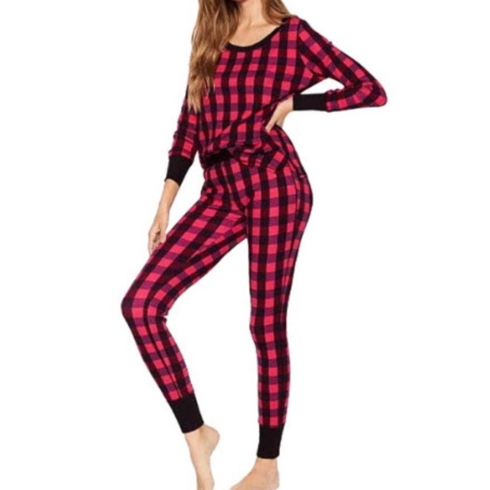 Victoria’s Secret Plaid Pajama Set